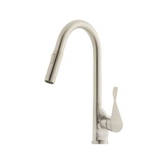 Dujin Bath Ace優質廚房水槽水龍頭 DS750S-BN 刷面鎳, 1個