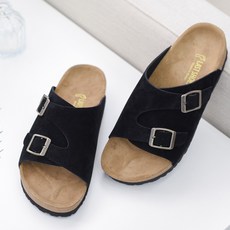 GODSHOE Sprit 情侶拖鞋, 黑色, 235