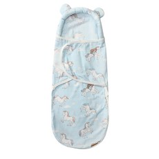 BEBENIZ 魔鬼氈印花包巾 Y045BNBB005 S號