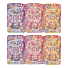 HOLA Forest Fairy 仙女樓花吊墜 6P 套組, 混色