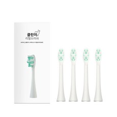 보아르 클린이스마트 클린이소닉 프리미엄 리필칫솔모, VO-ET033, 4개