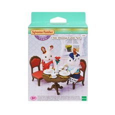 Sylvanian Families 森林家族 小鎮系列餐桌公仔套組, 1組