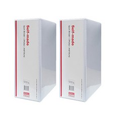 Office&Factory 梯子活頁夾 10cm, 透明度, 2個