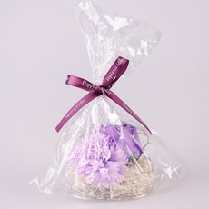 Decocomanie 單枝玫瑰香皂花 2入組, 紫色