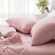 지그재그 60수 워싱 베개커버 2p