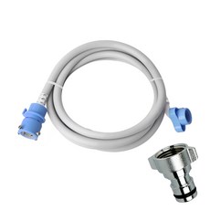一鍵式冷水用洗衣機水管 5M, 一鍵式冷水用洗衣機水管5M, 1個