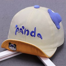 JOY MULTI 熊貓刺繡球帽