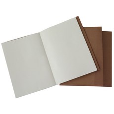 HANEE 素描本 白紙 62張 100g, A5, 3個