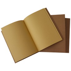 하늬통상 크라프트지 드로잉북 100g 62매, 3개