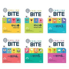 하루 한장 English BITE 파닉스 1~2권 + 초등 영단어 3학년~6학년 전6권세트, 미래엔