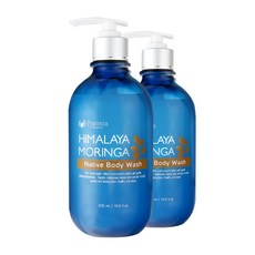 Pogonia 喜瑪拉雅辣木原生沐浴露, 500ml, 2瓶
