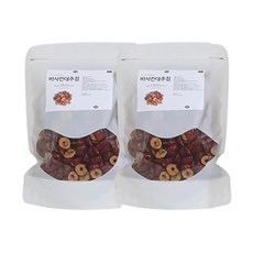 넛츠앤 바사칸 대추칩 지퍼팩, 200g, 2개