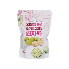 연꽃이 품은 씨앗을 그대로 연자육, 700g, 1개