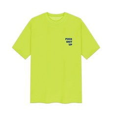 매드문 남녀공용 슬랭 타이거 오버핏 통기성 반팔 티셔츠