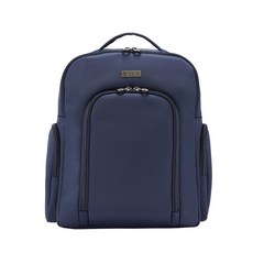 Blessingforyou 側邊雙口袋後背包, Navy