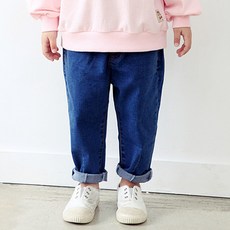 chocomong 兒童打摺牛仔褲