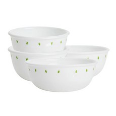 Corelle 康寧 印花餐碗組, 混色, 飯碗 2入+大碗 2入