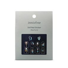 이니스프리 셀프 네일 스티커 세트 빅파츠, 5호 물방울 아쿠아, 1개