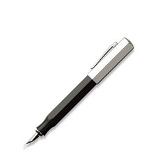 FABER-CASTELL 輝柏 有溫度的鋼筆, EF, 黑色的