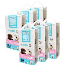 Mungdori Clean Dog 便盆墊香氛 50 片, 6個, 50件