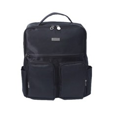 Blessingforyou 多層口袋後背包, Black