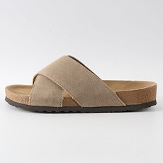PUBLIC GARDEN Mission X Cross Casual Cushion拖鞋, 270, 米色