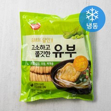 동원 고소하고 쫄깃한 유부 (냉동), 500g, 1개