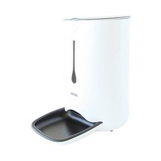 Petkemi寵物自動餵食器, 白色的, 6L