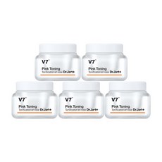 닥터자르트 브이세븐 핑크 토닝 미니 팩, 15ml, 5개