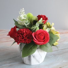 MORIANN Harmony Gratitude NO.4 核心, 紅色大理石, 1個