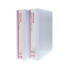 Office&Factory 透明梯子活頁夾 3cm, 單色, 2個