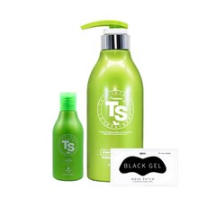 TS Premium專業滋養護髮素 500ml+洗髮精 100g+妙鼻貼, 1組
