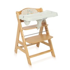 호크 알파플러스 원목 유아식탁 하이체어, 애니멀