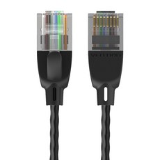VEnTIOn 威迅 10G 網路線 CAT6A 5m, 黑色, 1個