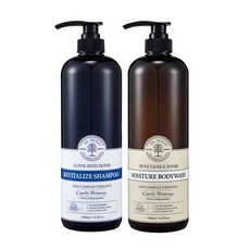 Dr.SEED 潔淨香氛洗髮精 1L+沐浴露 橙花香 1L, 1套