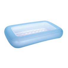 베스트웨이 엠보싱 유아사각 블루 베란다풀장 BW51115, 혼합색상, 1개