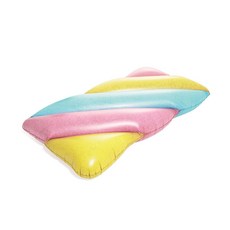 Bestway 棉花糖成人用沙灘墊游泳圈 BW43321, 1個, 混色