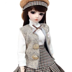 Doris Doll 日常球形關節娃娃, 68厘米, 比安卡