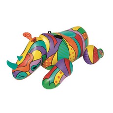 Bestway 犀牛游泳圈 BW41116, 混色, 1個