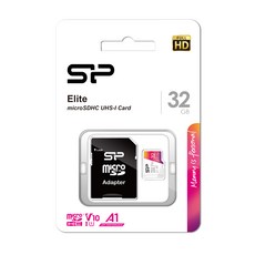 Silicon Power 廣穎電通 micro SDXC Class10 Elite UHS-I Full HD U1 A1 V10, 32GB