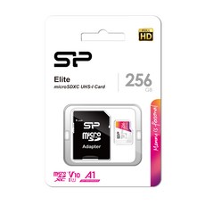 Silicon Power 廣穎電通 micro SDXC Class10 Elite UHS-I Full HD U1 A1 V10, 256GB