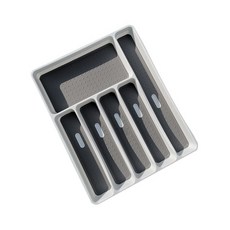 JCC 抽屜式餐具收納盤, 白色的, 1個