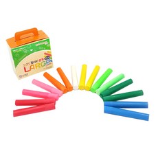 하고로모 탄산 라지분필 15p, 혼합색상, 1개