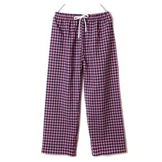 캐리루시 잔체크 선염 통기성 9부 바지