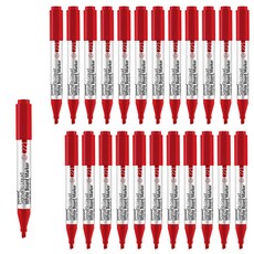 monAmi 生墨白板筆 221, 紅色, 24個