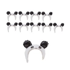 LED動物氣球髮箍, 10個, 熊貓