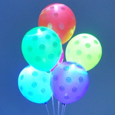 LED圓點燈光氣球4件組, 隨機出貨, 2套