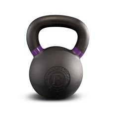 바디엑스 솔리드 아이런 케틀벨 20kg, 블랙, 1개