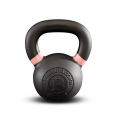 바디엑스 솔리드 아이런 케틀벨 8kg, 블랙, 1개