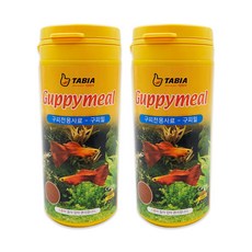 타비아 로라펫 구피밀 사료, 120ml, 2개